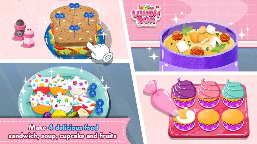 Wolfoo's School Lunch Box应用截图第4张