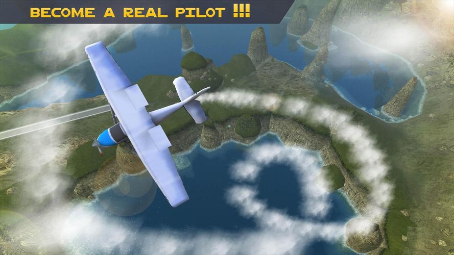 Plane Flight Simulator Games экрана 1
