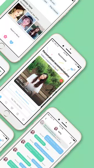 WowU– Face recognition Dating, Meet Singles & Chat screenshot 2