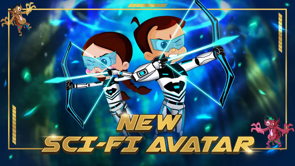 Chhota Bheem Shoot the Leyaks screenshot 2