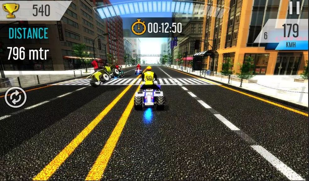 Screenshot 3D quad bike racing 2