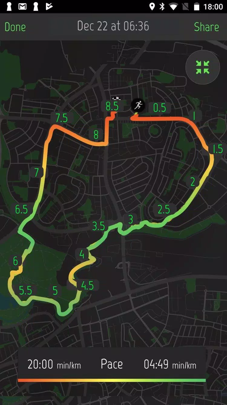 Running Distance Tracker + स्क्रीनशॉट 4
