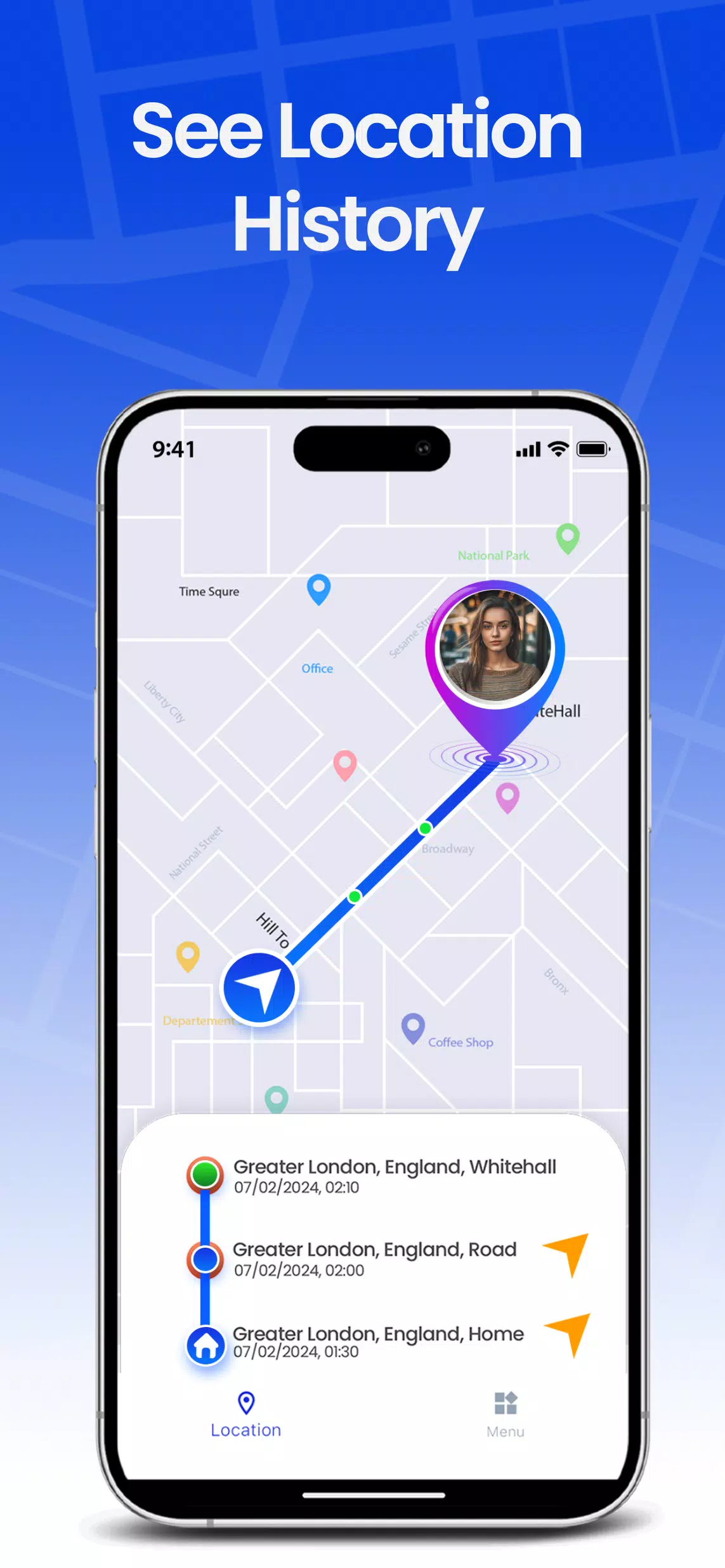 Phone Tracker GPS GeoPoint360 ảnh chụp màn hình 2