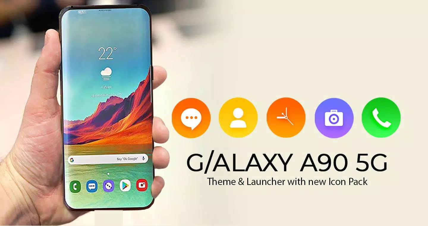 Samsung Galaxy A90 5G Launcher Screenshot 2