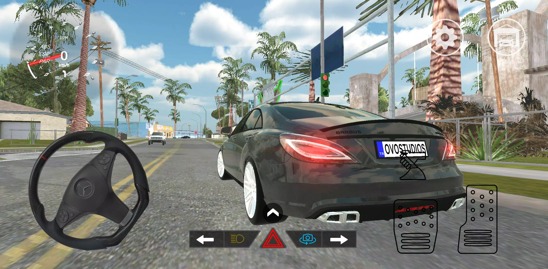 CLS 63 Drift & Park Simulator screenshot 1