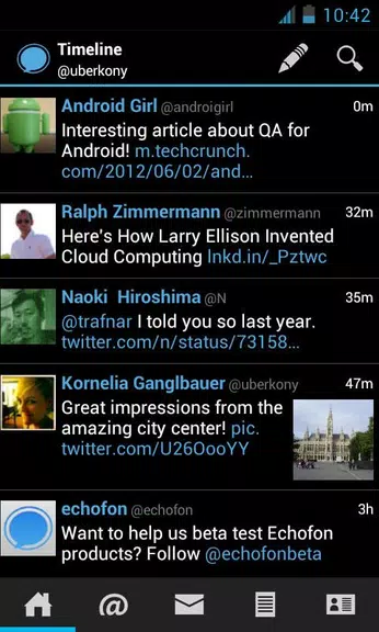 Echofon for Twitter ảnh chụp màn hình 1