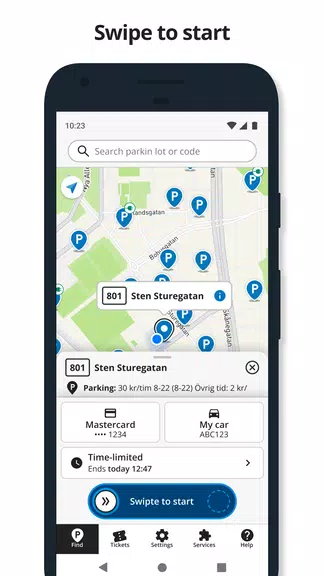 Parkering Göteborg Screenshot 2