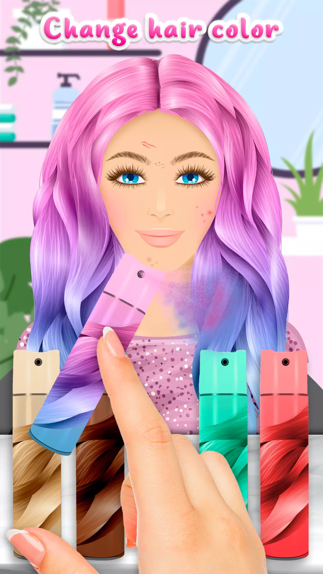 Makeup Beauty Salon Game Girls ဖန်သားပြင်ဓာတ်ပုံ 4