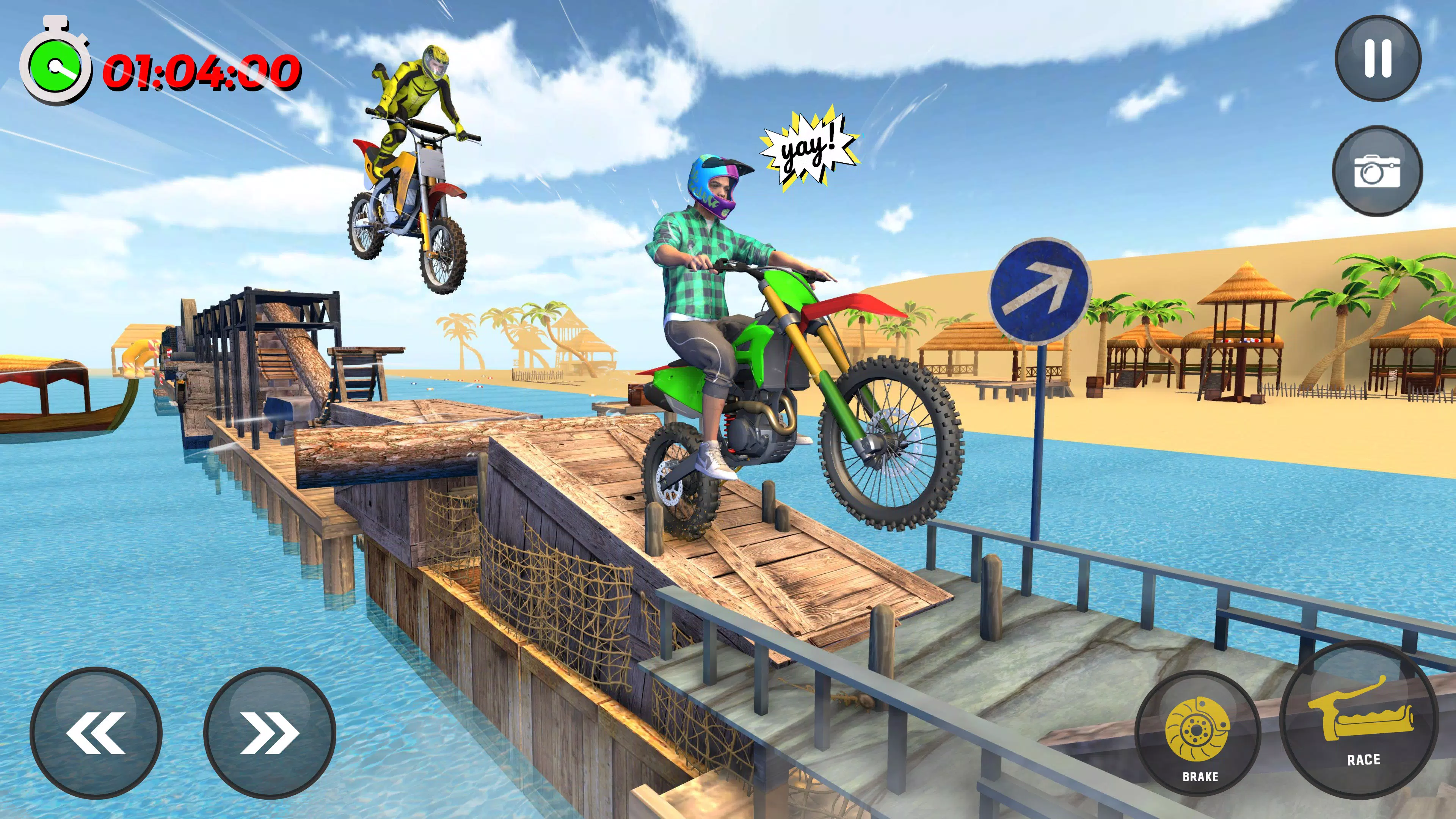 Real Moto Bike Games Racing 3d screenshot 2