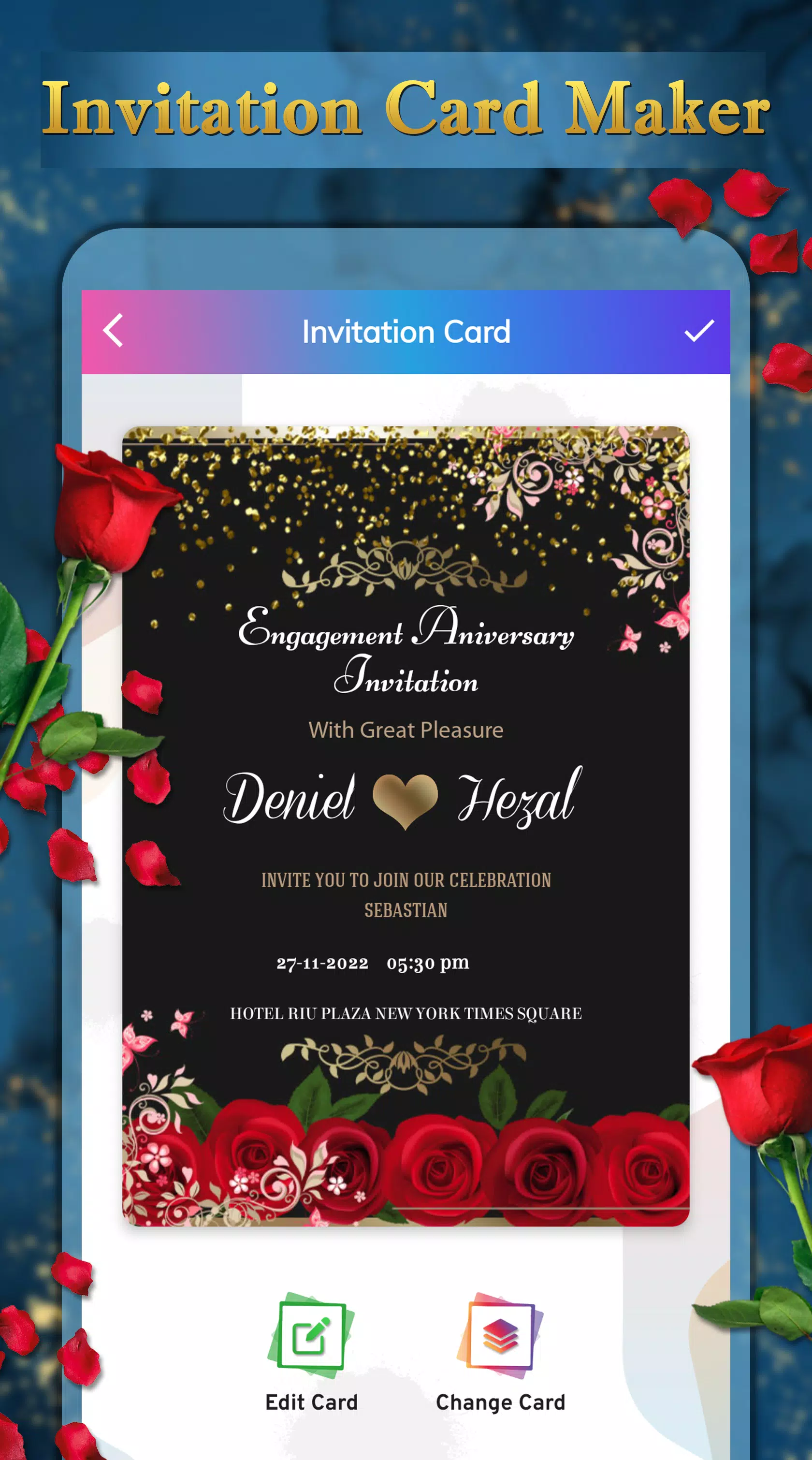 Invitation Card Maker应用截图第3张