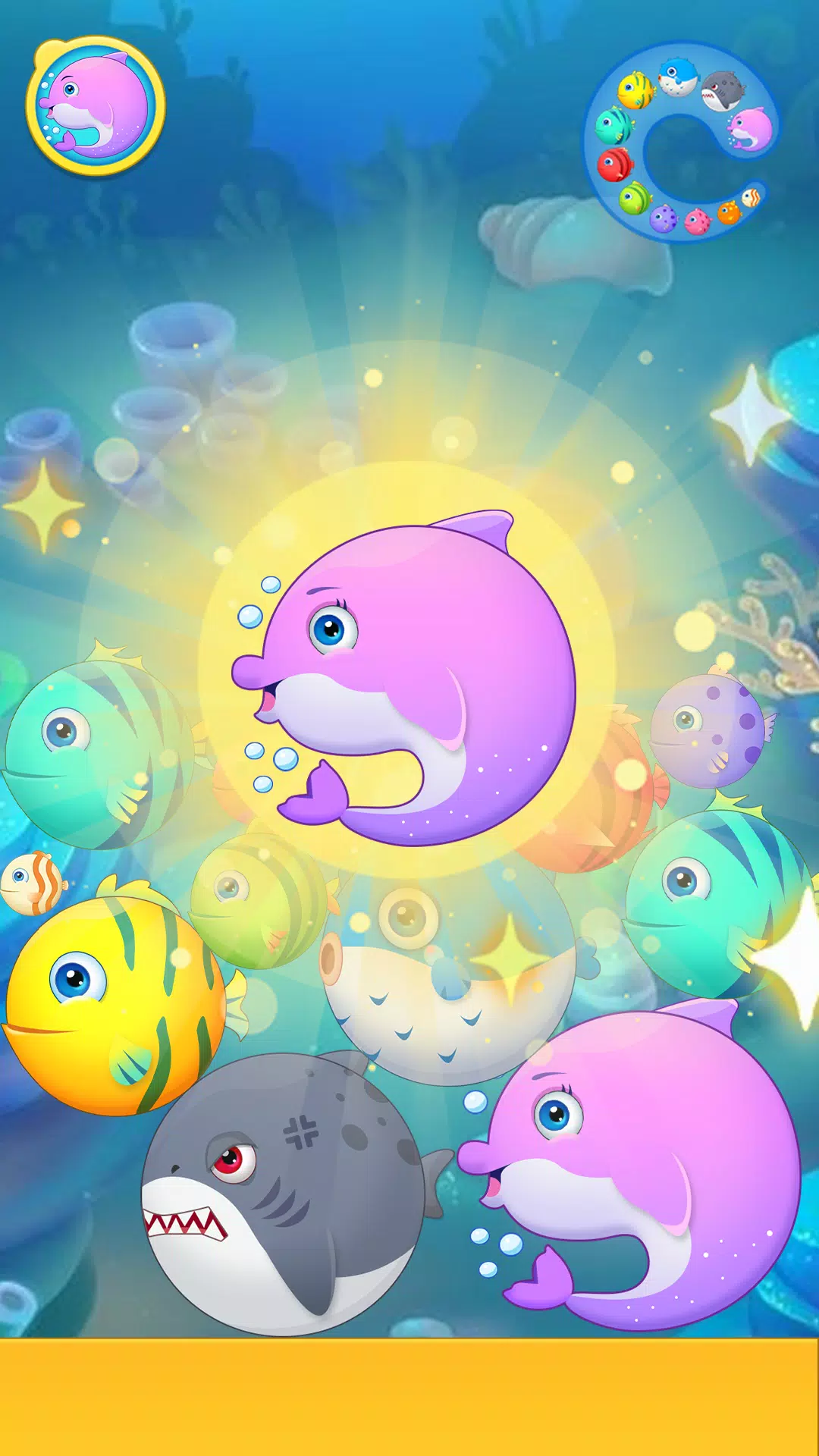 Sea Animals - Merge Game স্ক্রিনশট 3