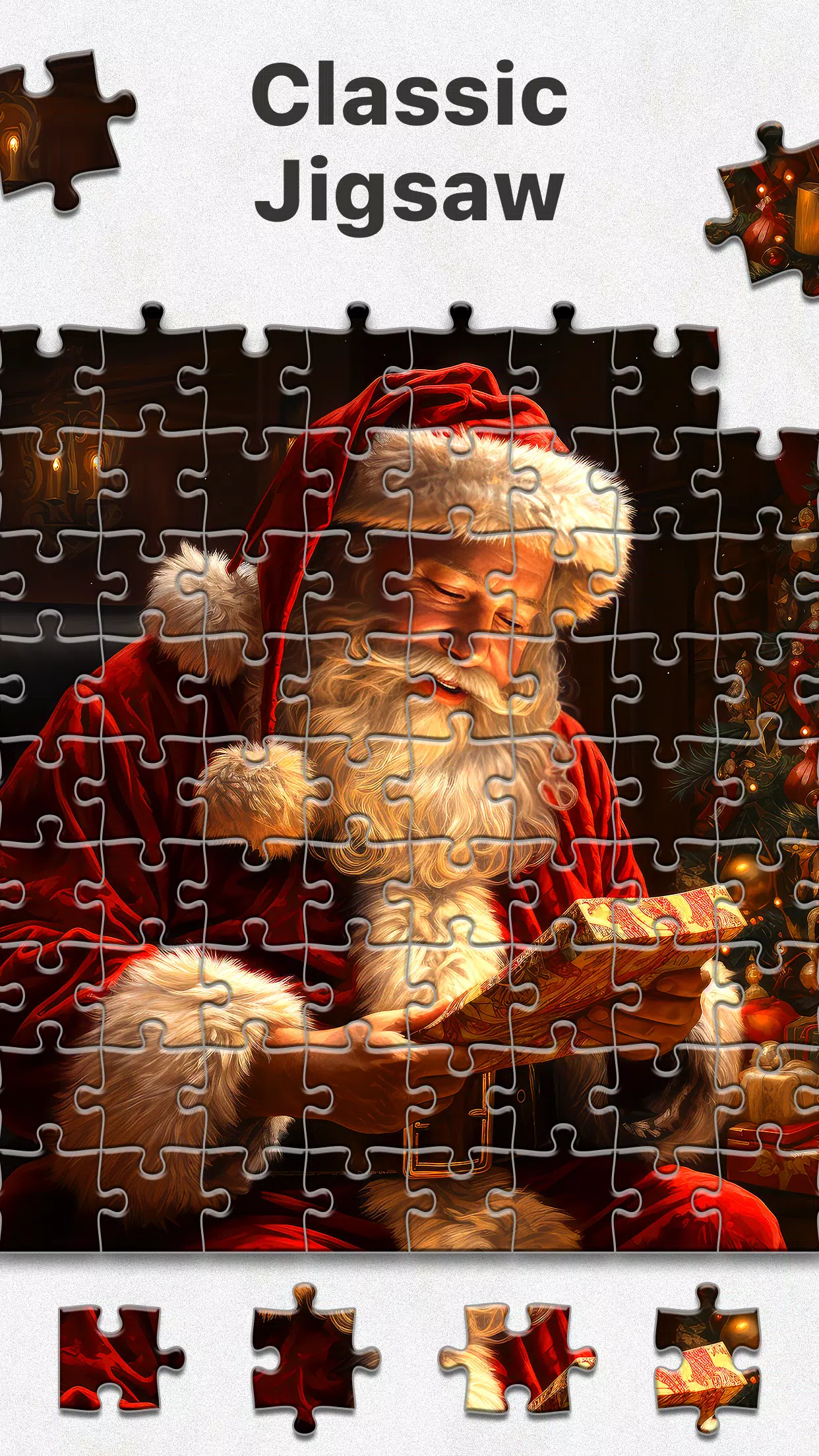 Christmas Jigsaw - Puzzle Game Screenshot 1