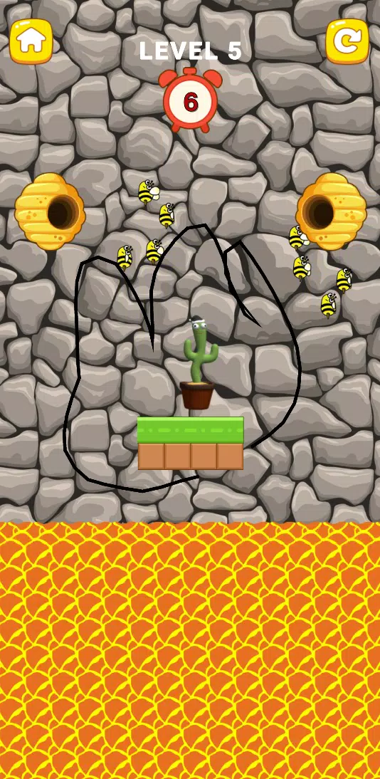 Help Me: Save The Cactus captura de pantalla 