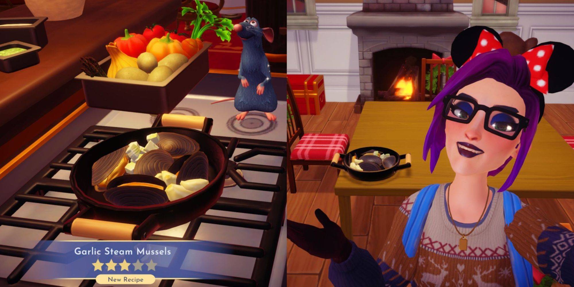 หอยแมลงภู่: อาหารที่น่ารื่นรมย์ใช้ Dreamlight