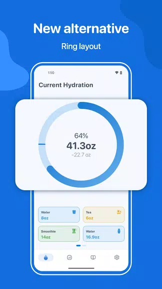 Water Tracker: WaterMinder app স্ক্রিনশট 3