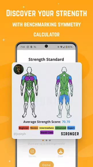 Stronger - Workout Gym Tracker экрана 2