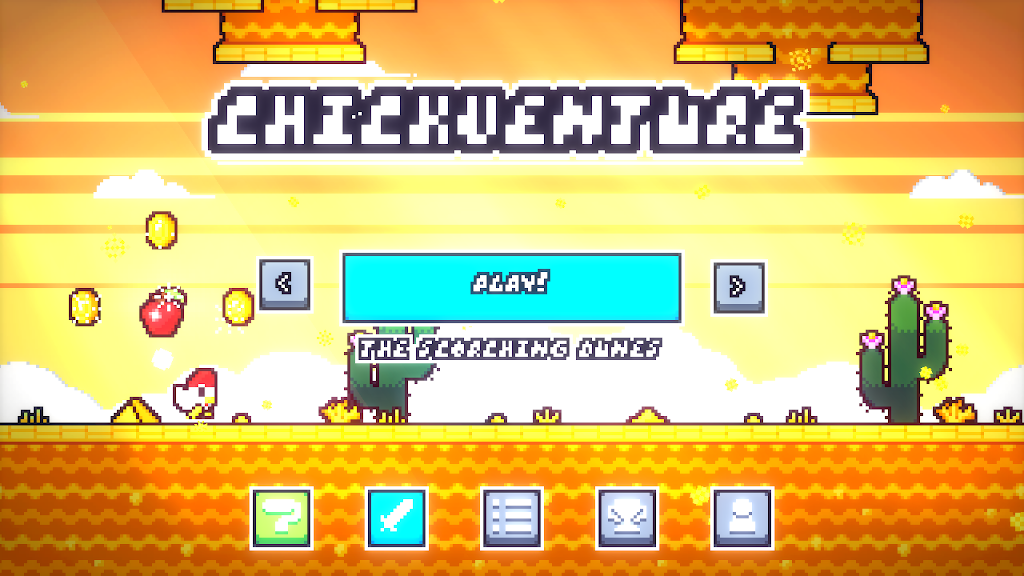 Chickventure: A Runner Game Screenshot 3