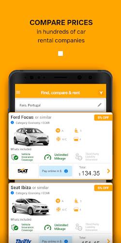 Rentcars: Autovermietung Screenshot 3