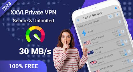 XV Private VPN - Fast Proxy ekran görüntüsü 1