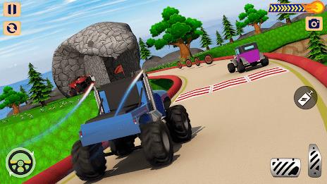 Monster Truck Racing: Car Game captura de pantalla 