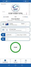 UDP VoiP VPN Captura de tela 2