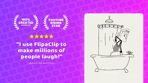 Screenshot FlipaClip - Cartoon animation 1