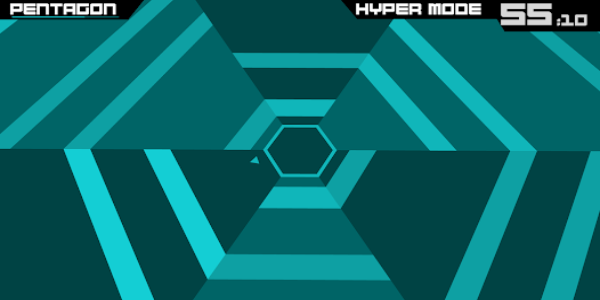 Super Hexagon ekran görüntüsü 3