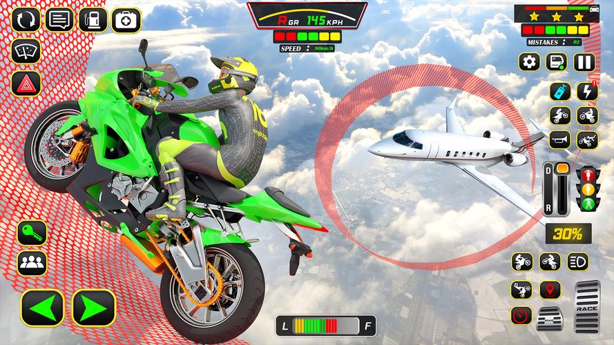 GT Bike Stunt Bike Racing Game スクリーンショット 1