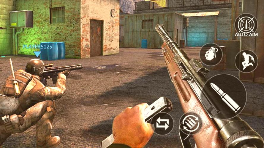 War Legends gun shooting Games captura de pantalla 