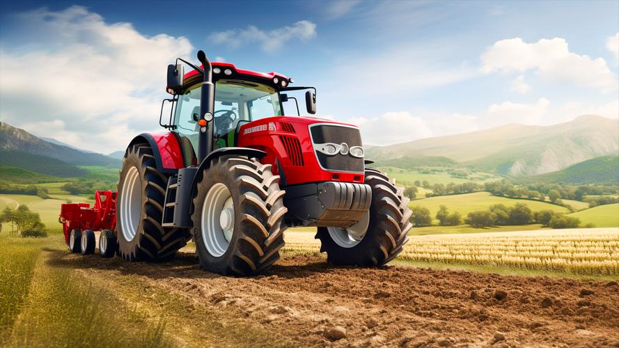 Tractor Farming Game: for kids captura de pantalla 