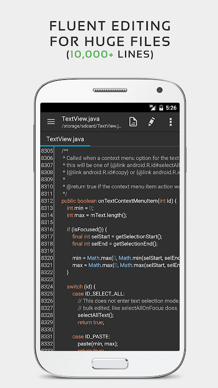 QuickEdit Text Editor Mod screenshot 2