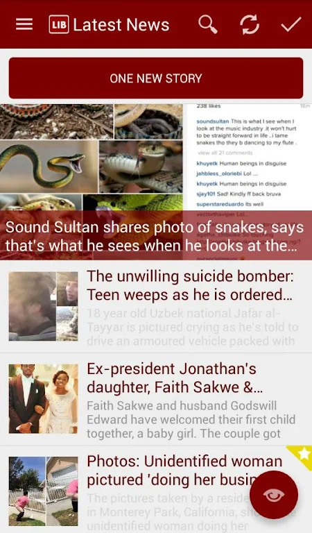 Screenshot Linda Ikeji Blog 1