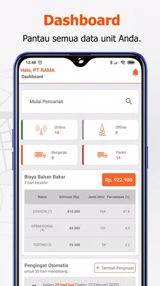 ORIN - GPS Tracking and Automa screenshot 1