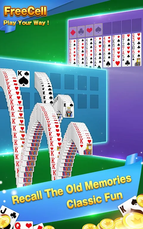 Solitaire - FreeCell Card Game स्क्रीनशॉट 1