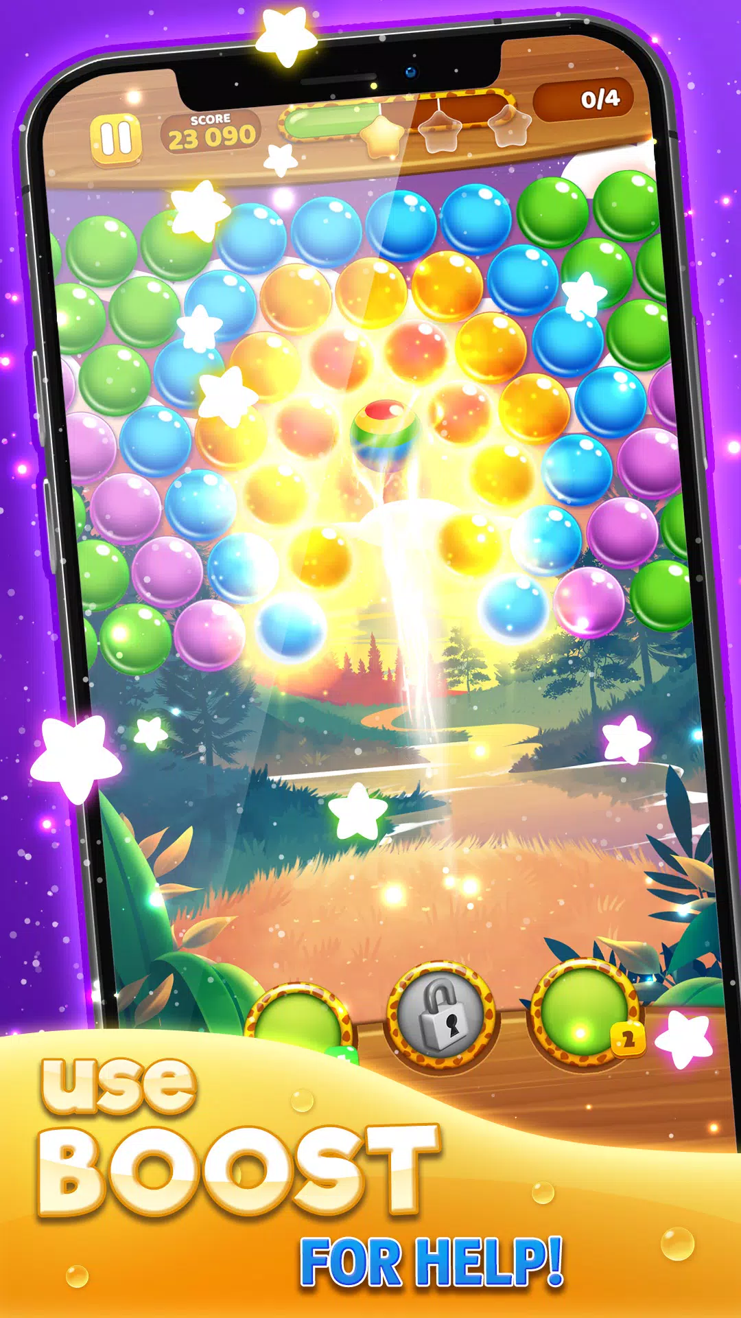 Bubble Pop: Wild Rescue ဖန်သားပြင်ဓာတ်ပုံ 3