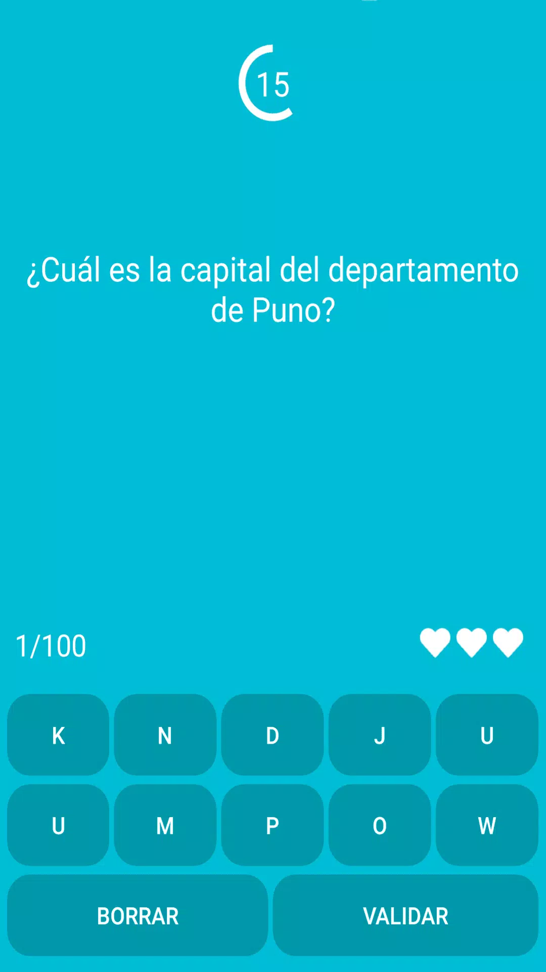 Test: ¿Cuánto sabes de Perú? screenshot 3