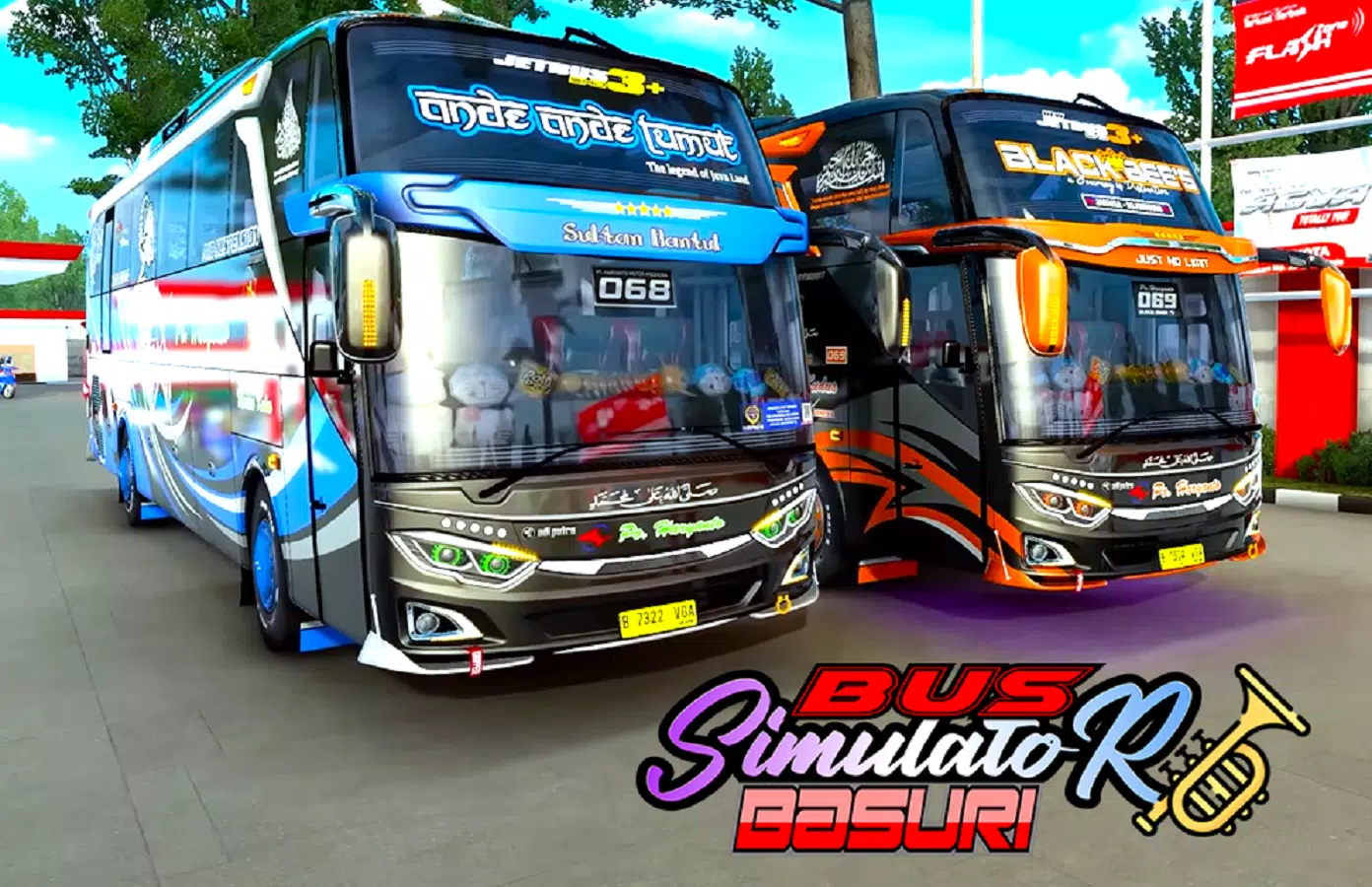 Bus Simulator Basuri Mod ဖန်သားပြင်ဓာတ်ပုံ 1