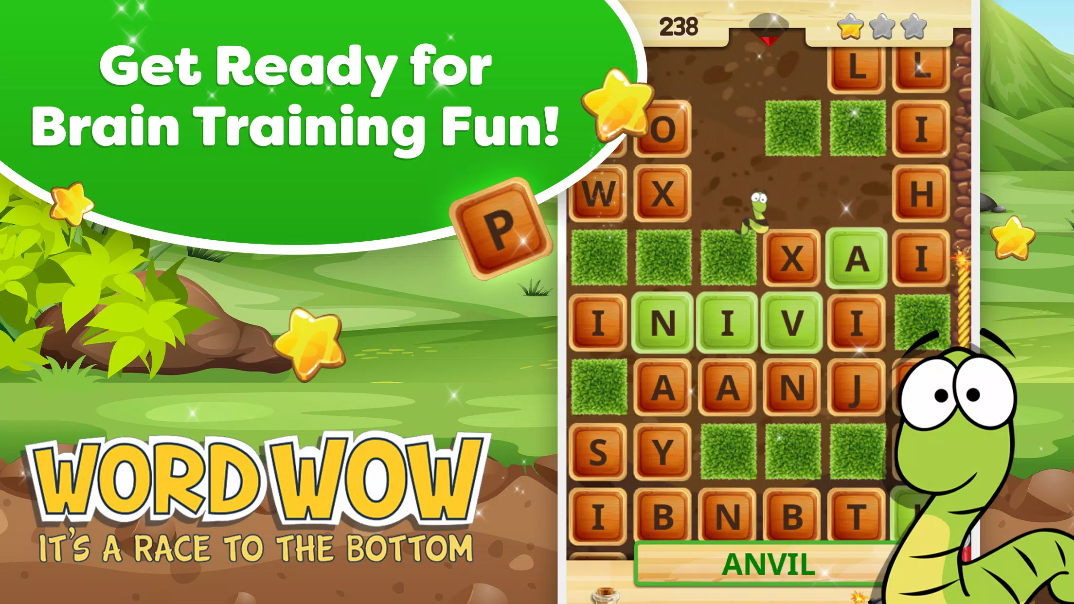 Word Wow - Brain training fun captura de pantalla 