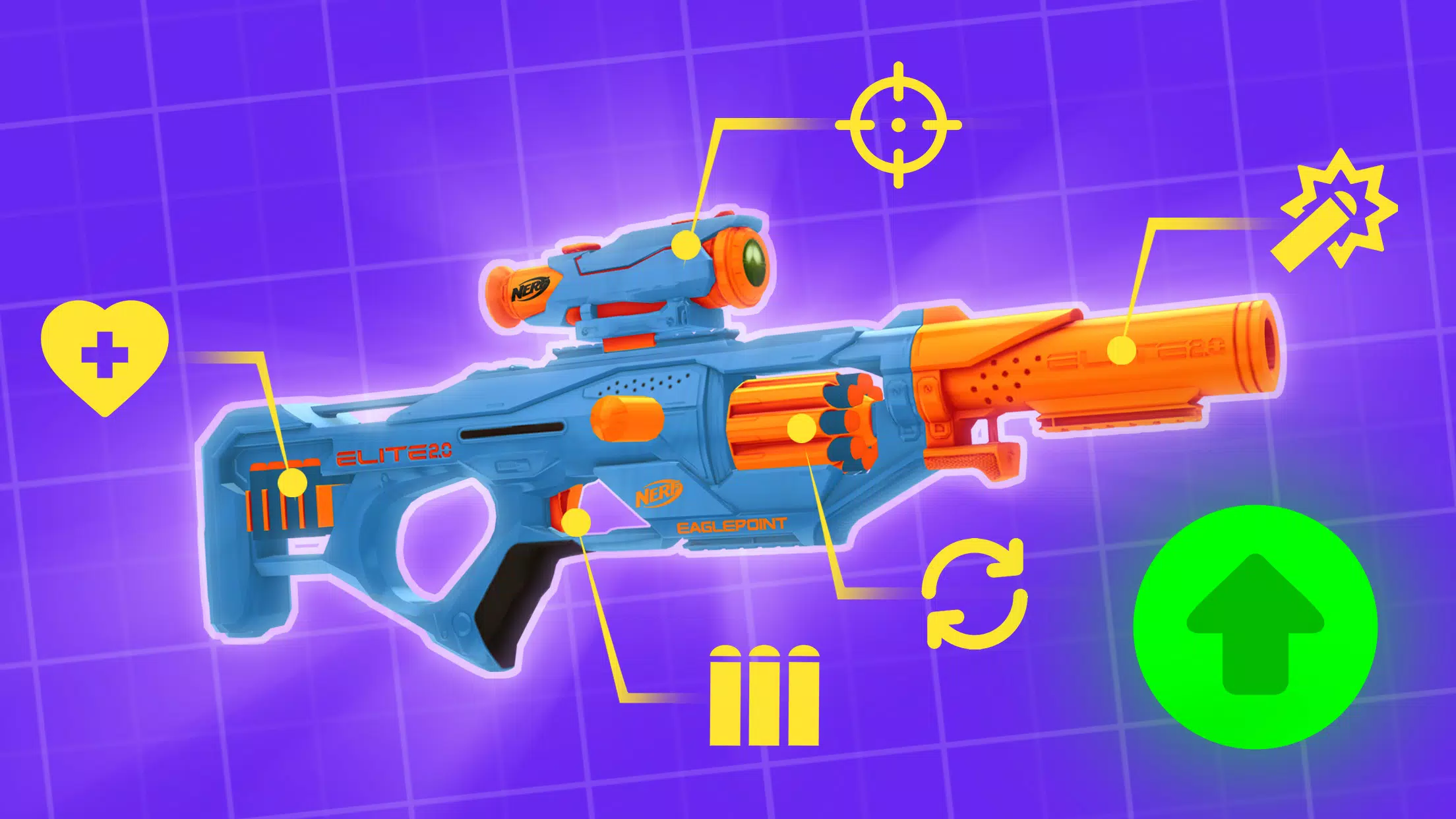 NERF: Superblast Online FPS ဖန်သားပြင်ဓာတ်ပုံ 4