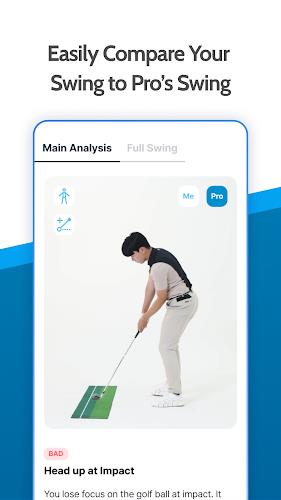 Golf Fix - AI Swing Analyzer zrzut ekranu 3