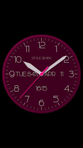 Modern Analog Clock-7 Capture d'écran 1