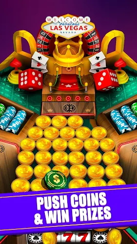 Casino Vegas Coin Party Dozer स्क्रीनशॉट 3