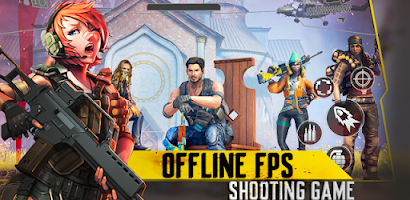 War Games Offline - Gun Games ảnh chụp màn hình 1