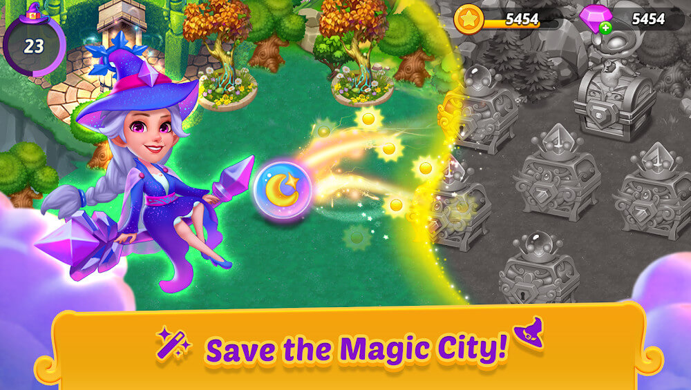 Screenshot Merge Witches-Match Puzzles 2