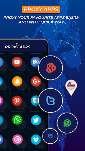 Smart VPN Browser : VPN Pro ảnh chụp màn hình 1