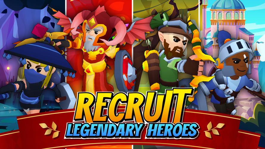 Idle Hero TD Tower Defense RPG应用截图第3张