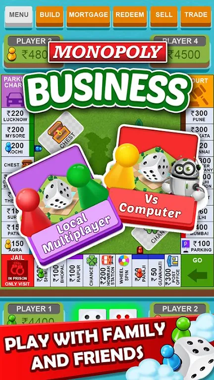 Vyapari Game : Business Dice Board Game captura de pantalla 