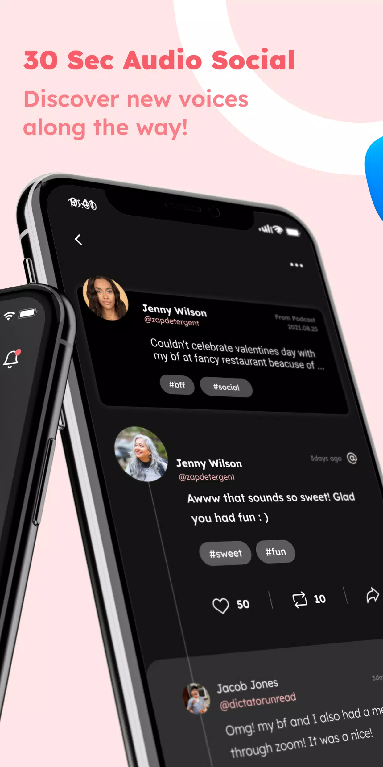 Effy - 30 sec Voice Community ảnh chụp màn hình 2