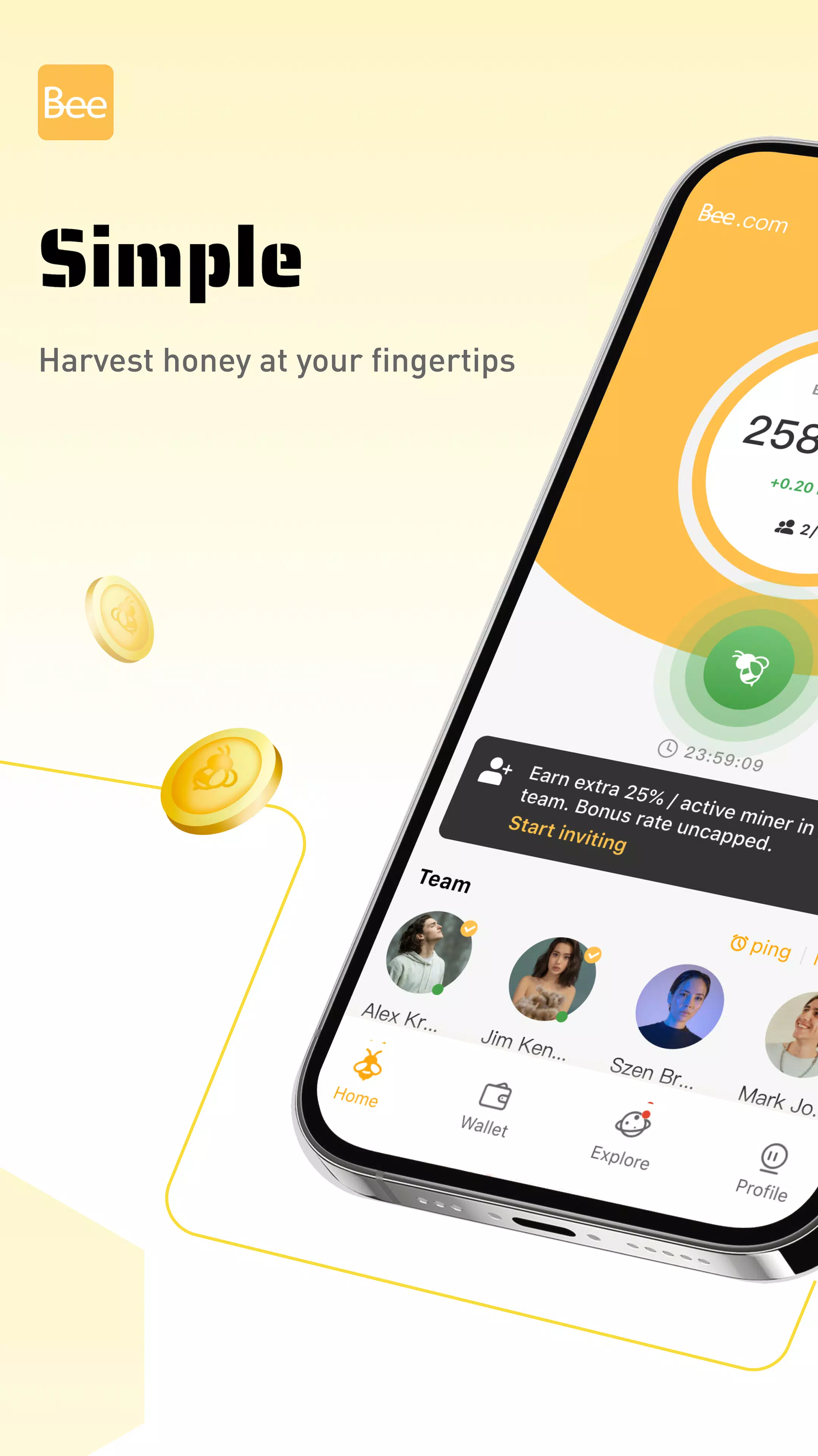 Bee Network screenshot 1