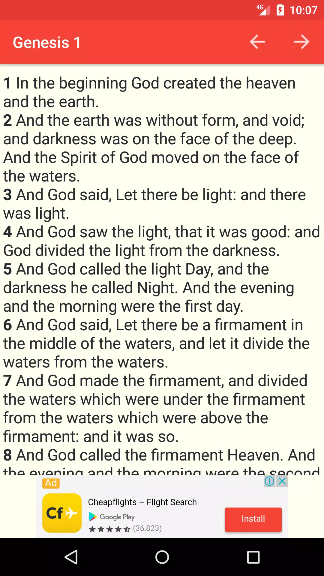 Screenshot Holy Bible 4